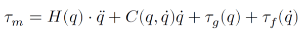 Robotics Dynamics Equation