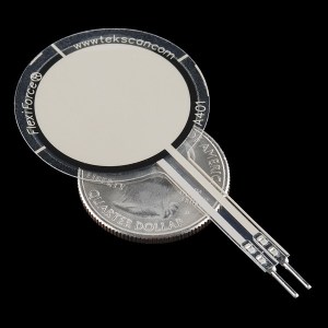 FlexiForce foil sensor.