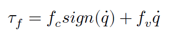 The most common equation for friction